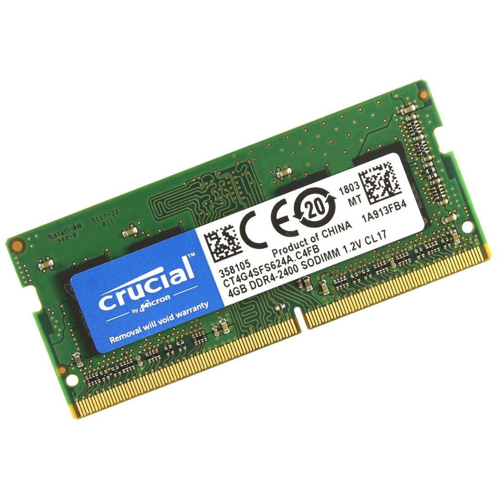CRUCIAL DDR4 8GB 2400MHZ NOTEBOOK CT84SF824A SODIMM em Oferta na Shopee