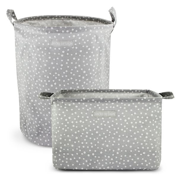 Conjunto de Cesto para Roupa/Brinquedo e Cesto Organizador Retangular- Jacki Design