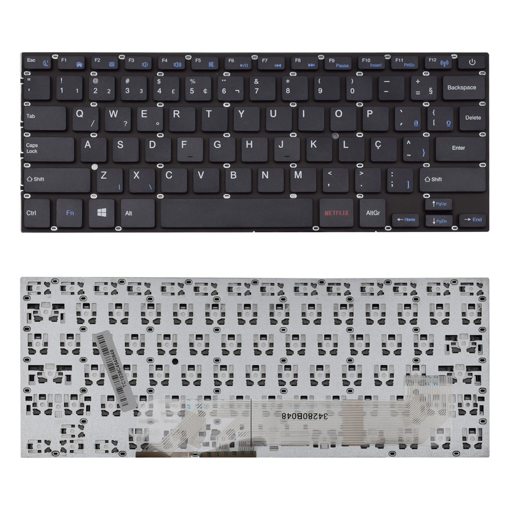 Teclado para Notebook Multilaser PC131