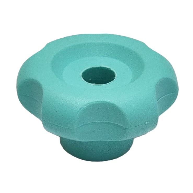 Manípulo Femea 8mm Rosca M8 Margarida VERDE ÁGUA para Estante Prato de Bateria 1 un AQUAMARINA AZUL TIFFANY