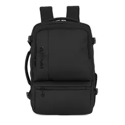 Mochila de Costas Grande Casual Expansiva Notebook Up4you - Preto