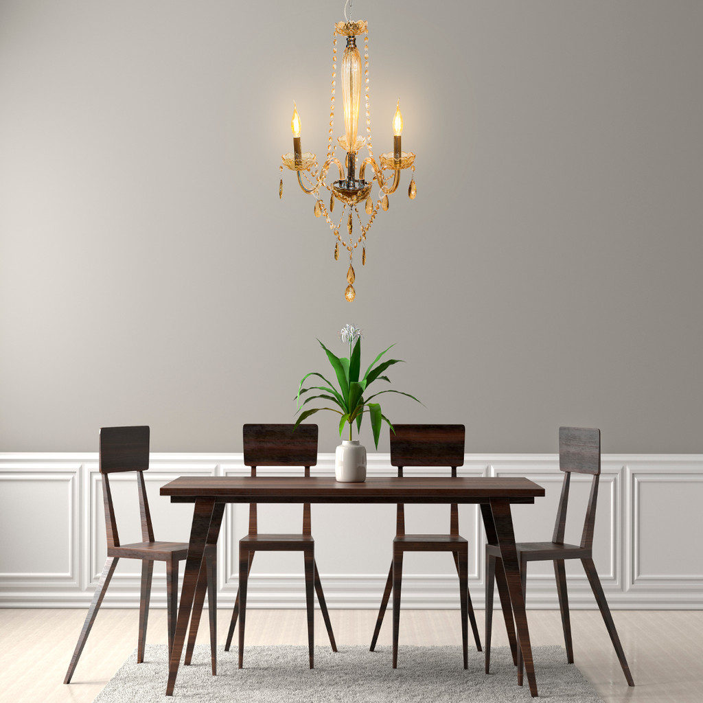 Lustre Luminária de Teto Baronesa Europeu Clássico E14 Com 3, 5 ou 8 Bocais Avant em Oferta na Shopee