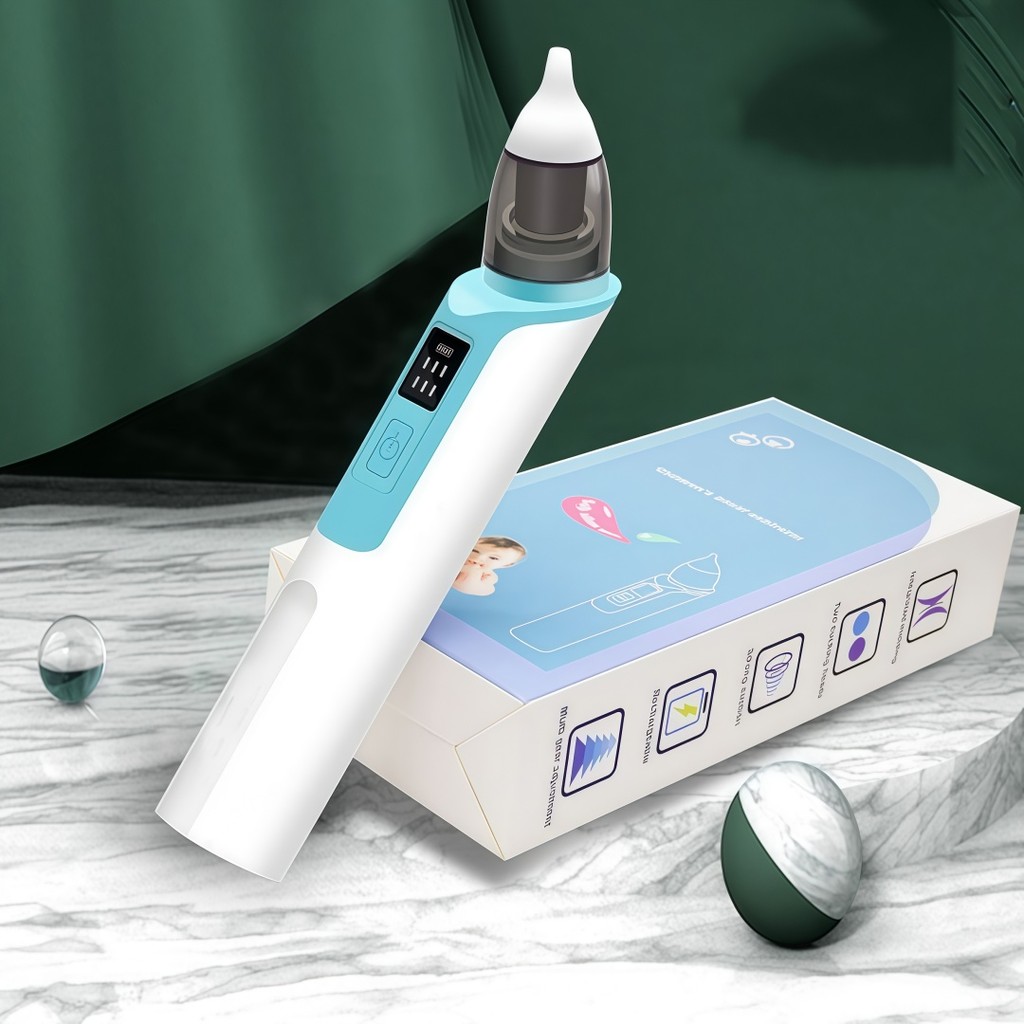 Aspirador de Nariz Elétrico para Bebês Uso Doméstico Limpeza Nasal