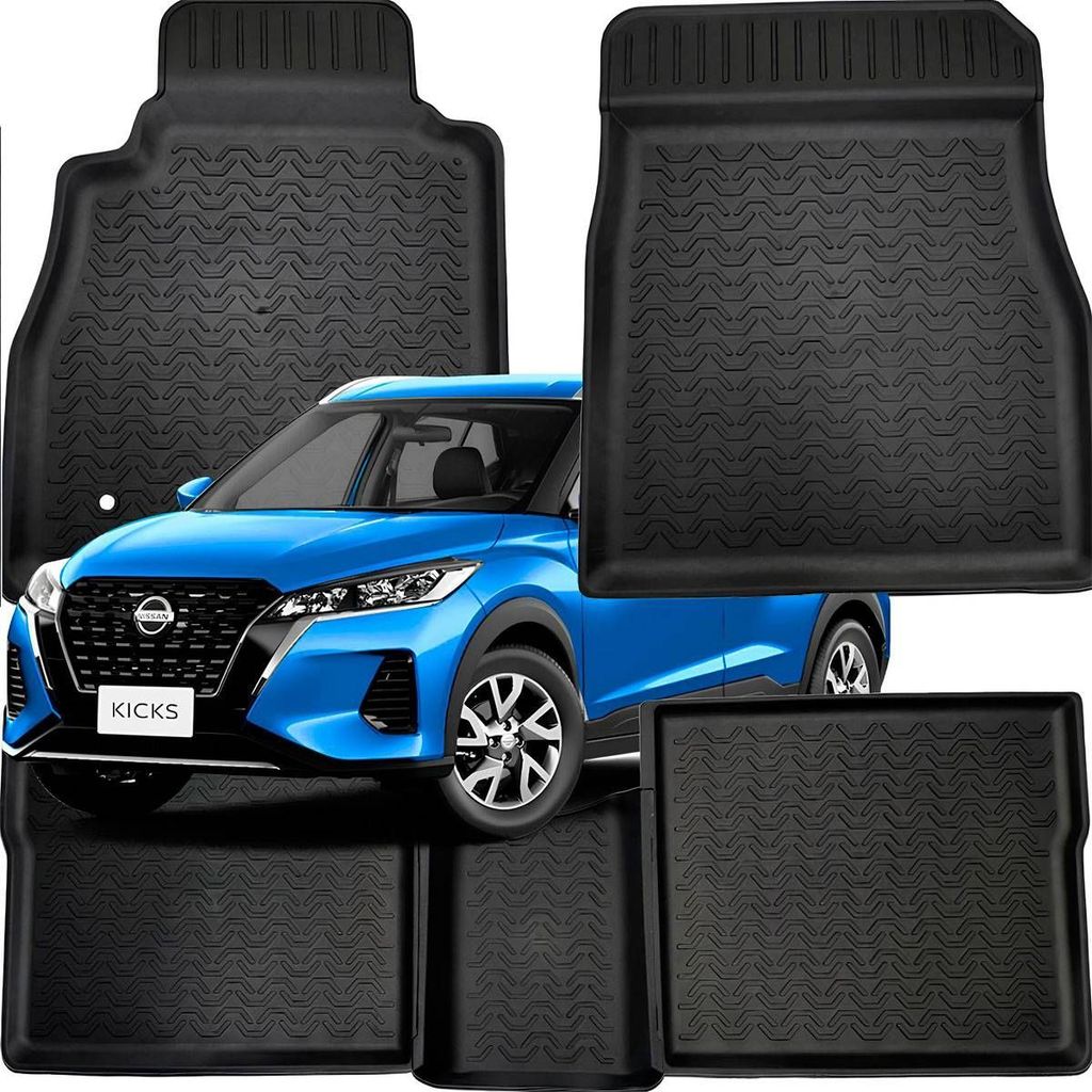 Jogo de Tapete Bandeja Kicks 2016 a 2025 5pc Emborrachado em Oferta na Shopee