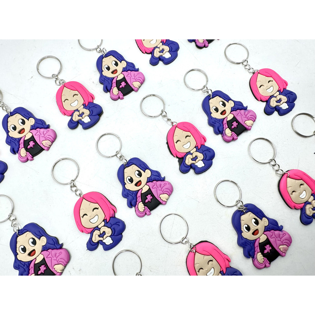 chaveiro Emily Vick E Ketlin 10un Emborrachado Lembrancinha em Oferta na Shopee