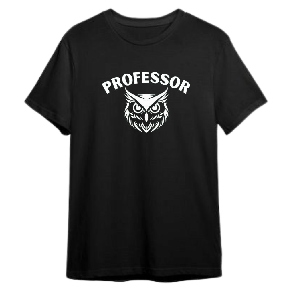 Camiseta Camisa Masculina Estampada Coruja Profissão Professor Educação Pedagogia 100% Algodão JsCod