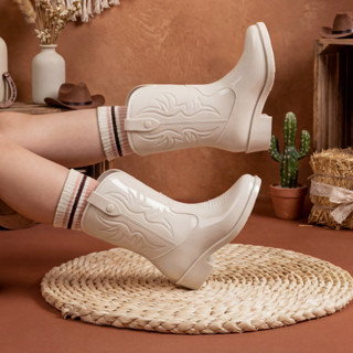 Texana Infantil Bota Menina Estilosa Boiadeira Várias Cores Impermeável em Oferta na Shopee