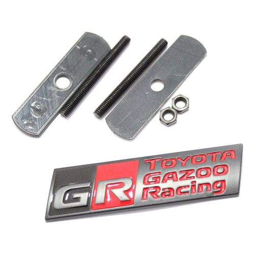 Emblema Gr Sport Grade Toyota Etios Rav4 Camry Corolla Hilux Preto