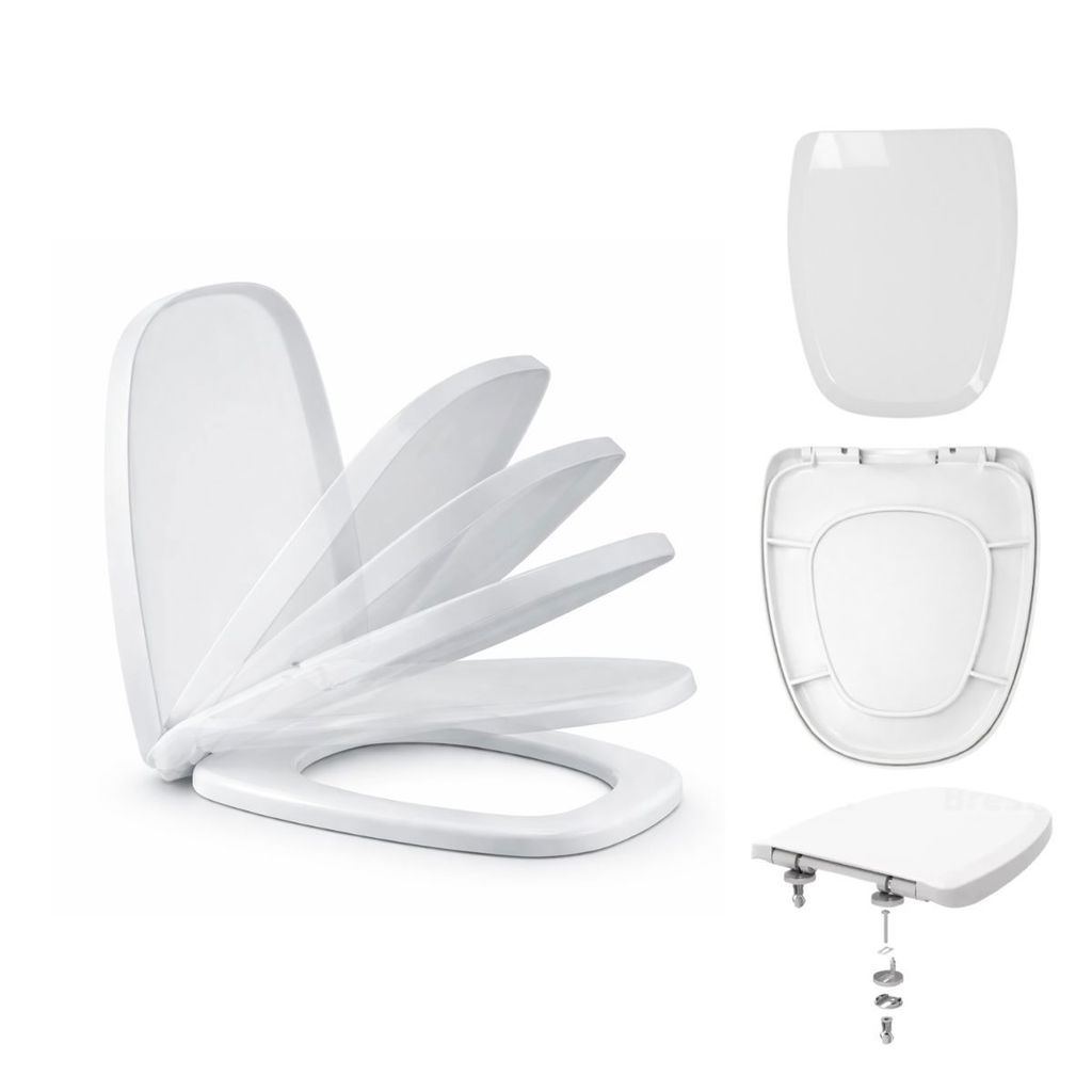 Tampa Vaso Monte Carlo Deca Tigre Não Bate - Fechamento Suave e Easy Clean Premium