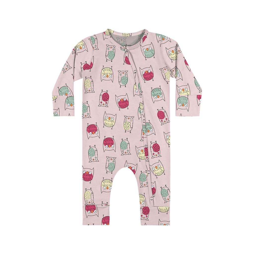 Macacão Bebê Unissex Com Botões Elian Rosa em Oferta na Shopee