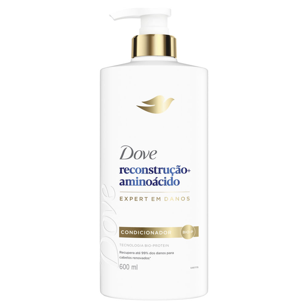 Condicionador Dove Reconstrução + Aminoácido 600ml em Oferta na Shopee