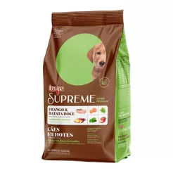 Ração Quatree Supreme Filhotes Frango Batata Doce Cães 10Kg