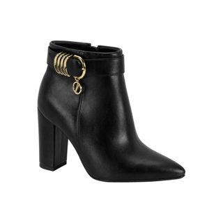 Bota Feminina Cano Curto Salto Alto Casual Conforto Vizzano Original em Oferta na Shopee
