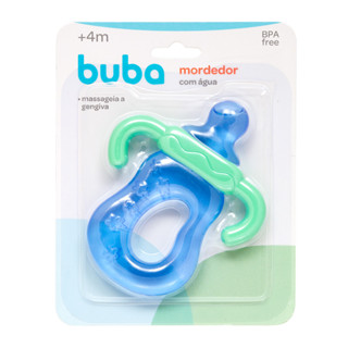 Mordedor com Água Buba Mamadeira Resfriável Azul em Oferta na Shopee