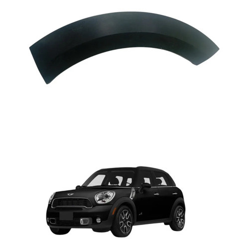 Aplique Paralama Traseiro Esquerdo Mini Cooper S 2014 S231 Preto