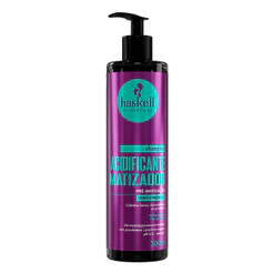 Shampoo Acidificante Matizador 300ml Haskell | para Cabelos Loiros Descoloridos ou Grisalhos Prepara para Matização