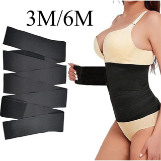 Cinta Faixa Modeladora INVISÍVEL Queima Gordura Preta Wrap Waist Trainer Corset JH em Oferta na Shopee