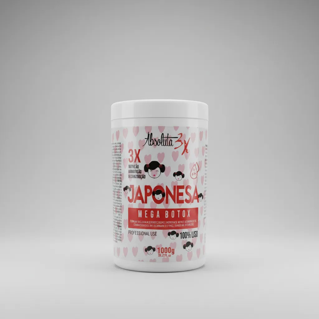 Mega Botox Japonesa Liso Absoluto 100% Liso 1kg