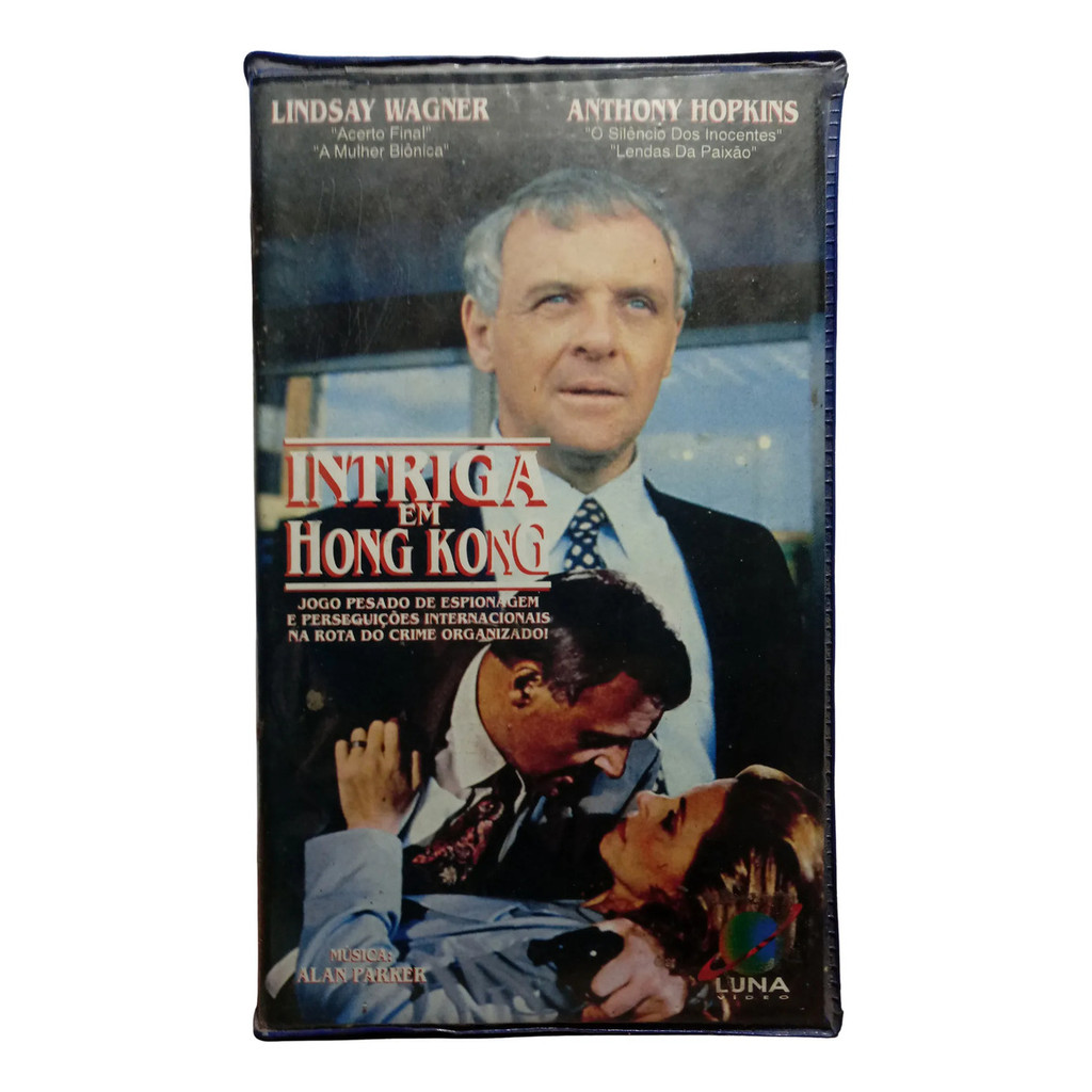 Vhs Intriga Em Hong Kong - Anthony Hopkins - Lindsay Wagner