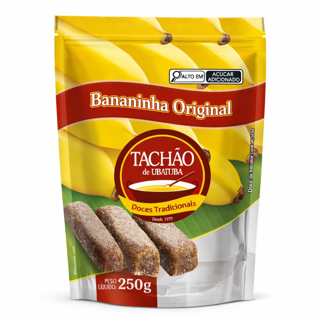 Bananinha Original TACHÃO DE UBATUBA 250g