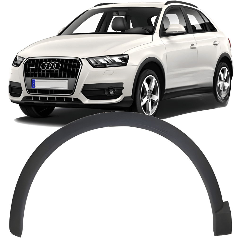 Moldura Friso do Paralama Dianteiro Audi Q3 de 2011 À 2019 - Ld Esquerdo