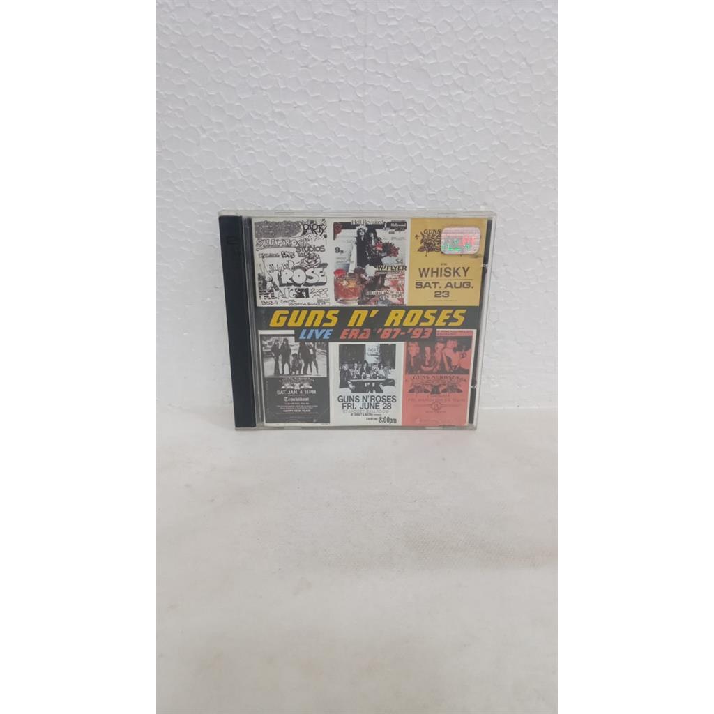 CD guns n roses Guns n roses Live era 87-''93, cd duplo
