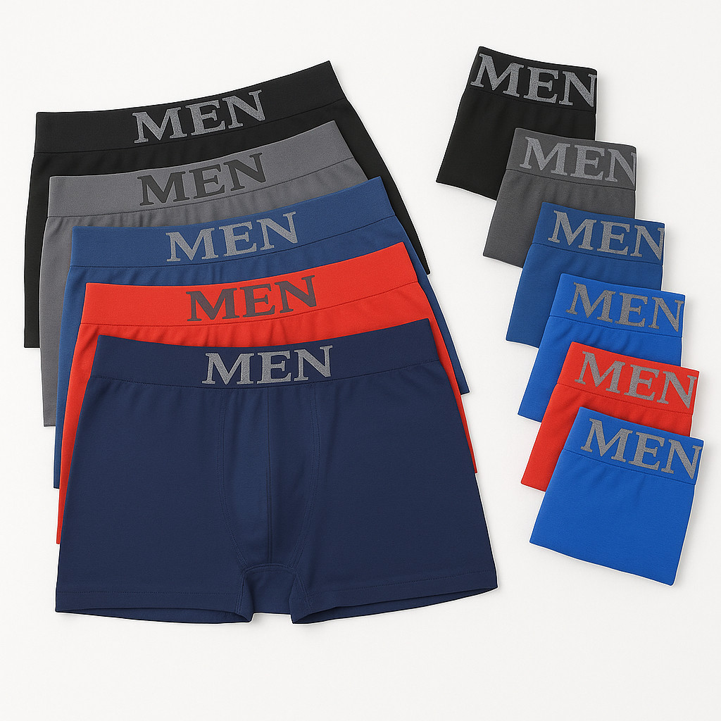 Kit Cuecas Boxers Masculina de Microfibra em Oferta na Shopee