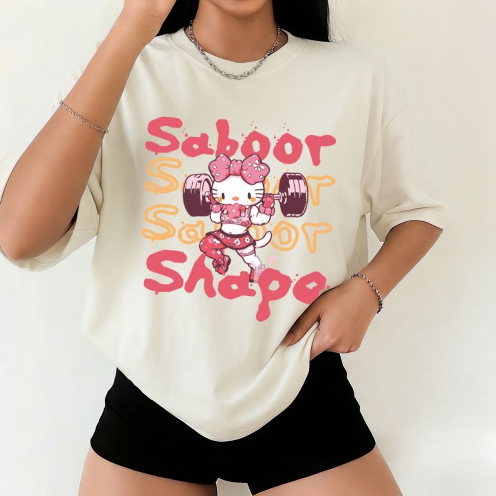 Camiseta Fitness Feminina Oversized Meme Academia Musculação Algodão 100% Moda Academia Estampa Divertida