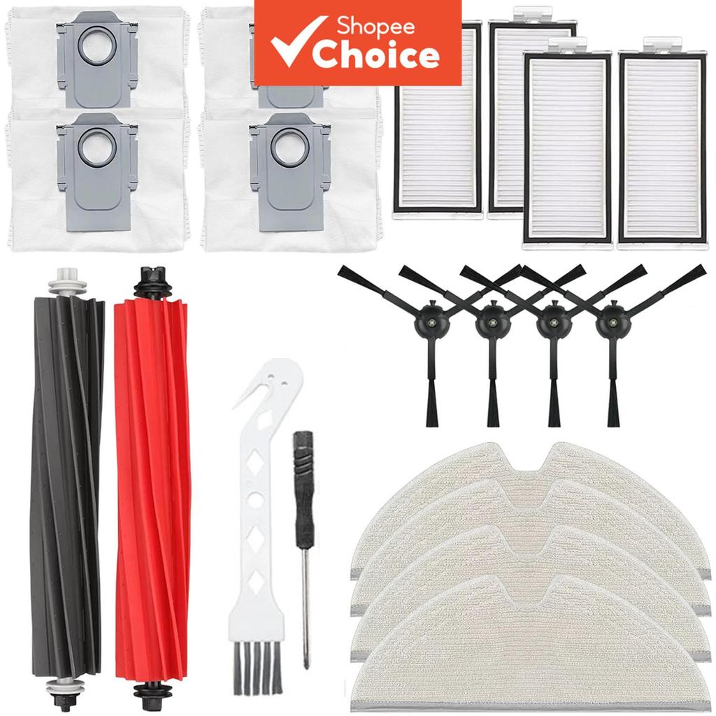  Kit de Peças de Reposição Compatível com Roborock Q8 Max, Q8 Max Plus, Q8 Max+, Q5 Pro, Q5 Pro Plus Aspirador de Pó