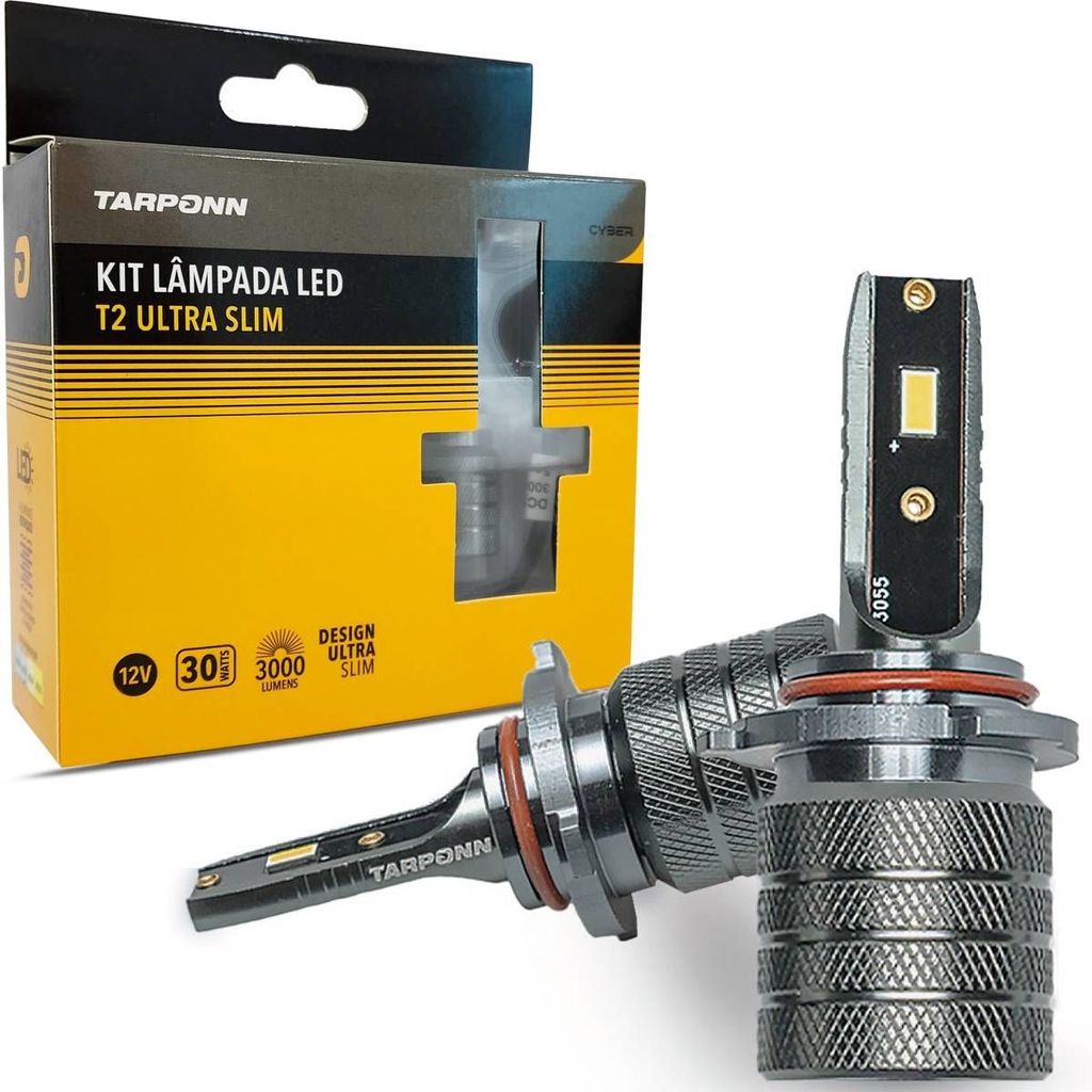 Ultra Led Mini T2 60W 6K 6000lm H1 H3 H7 H8 H11 H16 Hb3 Hb4