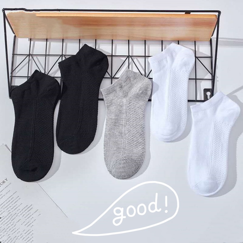 3/6/12 pares  meias de algodão para Masculinas para massagem de pés casuais, elegantes e versáteis tamanho 40-46