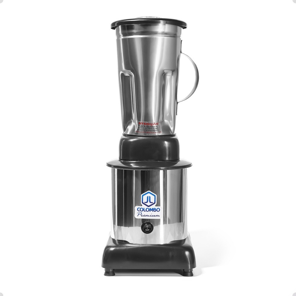 Liquidificador Industrial 2 Litros Alta Rotação Aço Inox 110v/220v Rápido Potente Profissional 4