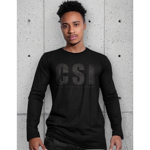 Camiseta Manga Longa Csi Dark Line