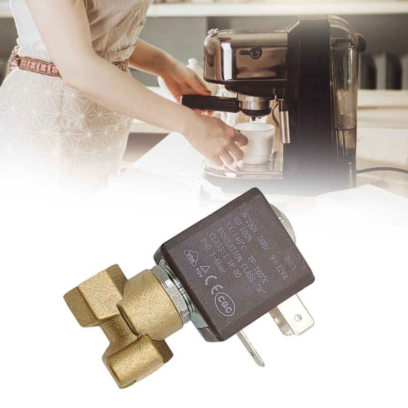 ONE Válvulas De Água Solenóides De Gás A Vapor Para Cafeteira Caldeira De Águas De Ar