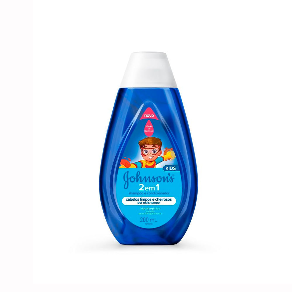 Shampoo e Condicionador Johnson's Kids 2 em 1 200ml em Oferta na Shopee