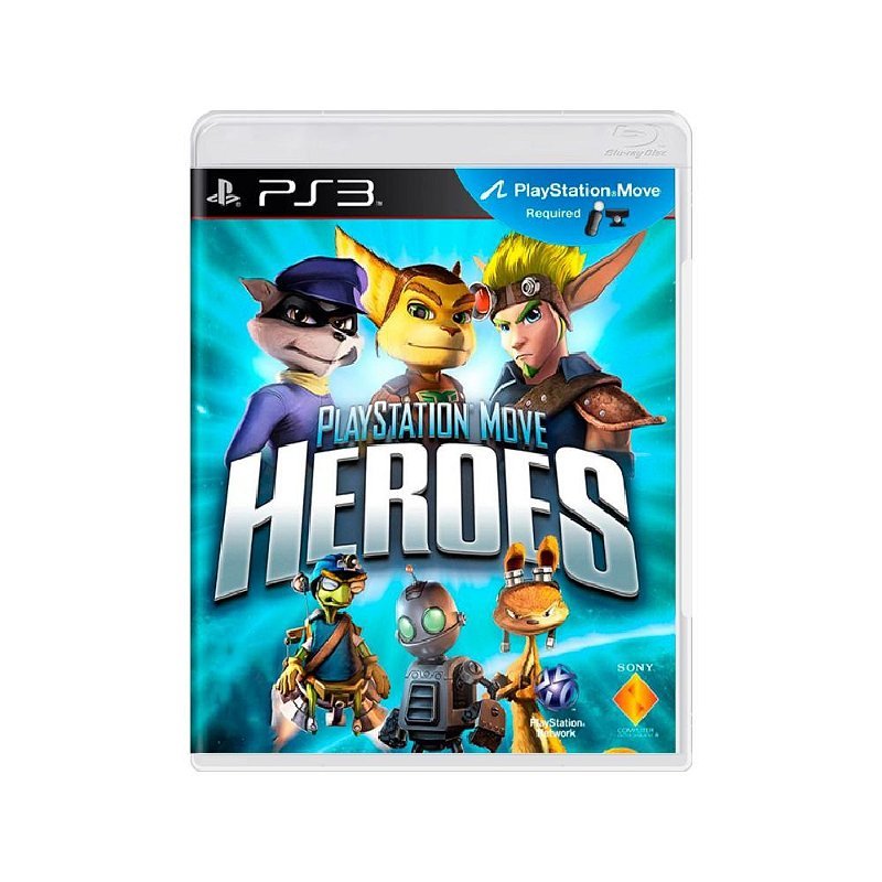 Jogo PlayStation Move Heroes - PS3 - Usado - Original