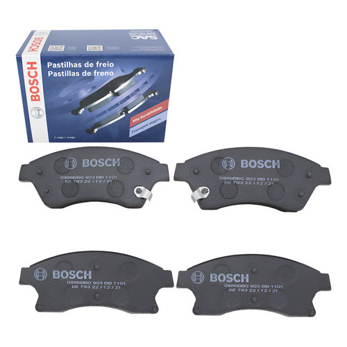 Pastilha Freio Dianteira Nova Tracker 2014 Original Bosch