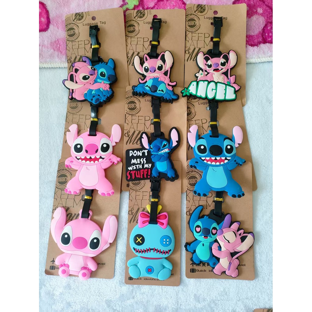 Etiqueta de bagagem fofa indispensável para viagem 5XUQ