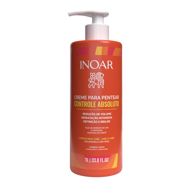 Inoar Creme Para Pentear Controle Absoluto 1L em Oferta na Shopee