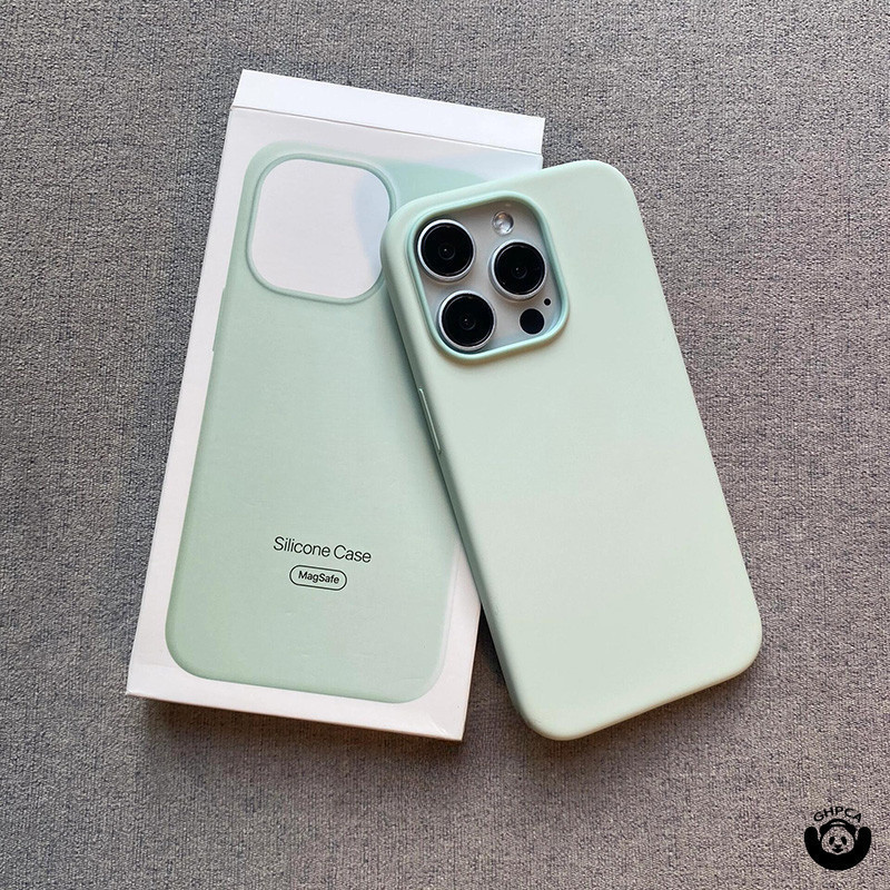 Caixa de carregamento de sucção magnética de silicone original para iPhone15ProMax 13 14Plus com animação pop-up em Oferta na Shopee