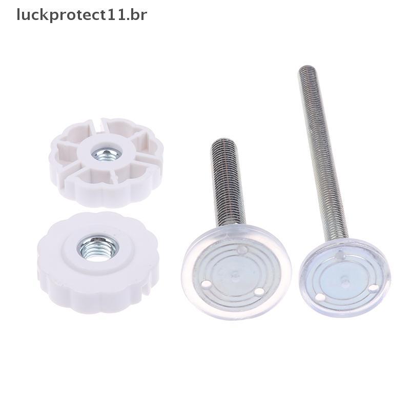 LTBR 1/4pcs Branco M8 M10 Kit Sobressalente De Portão De Bebê-Eixos De Ajuste De Pressão E Parafusos De Parafuso Para Po