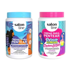 Kit 2 Cremes para Pentear Definição Natural e Cachos de Sereia