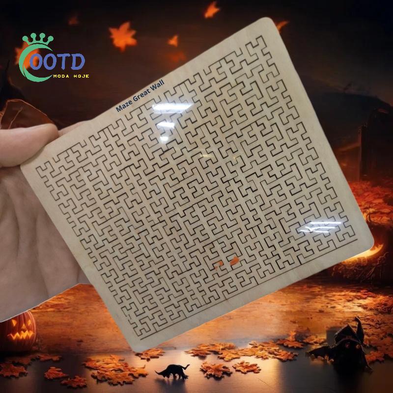 Moda Hoje 1/2/5Pcs Impossível JigSaw Puzzles Brain-teaser Tangram Jogos De Tabuleiro Impossíveis De Madeira IQ Brinquedo