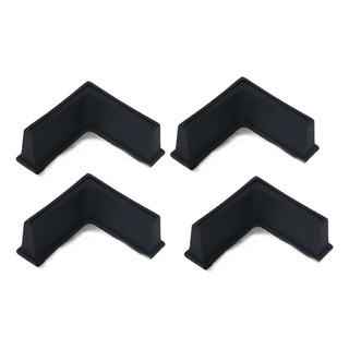 Kit 4 Sapata Emborrachada Pé Fogão Industrial,Mesa açougue 55x55mm Super Oferta