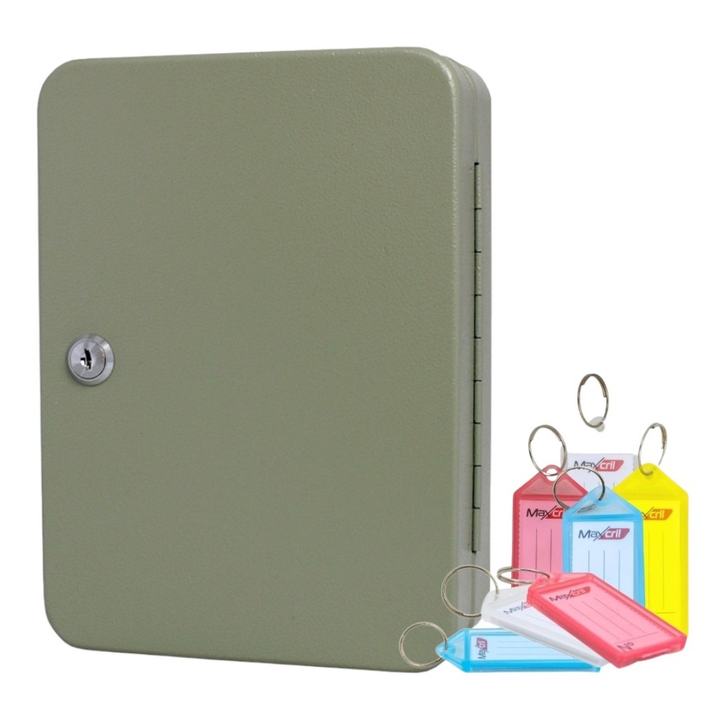 Claviculario Porta Chaves Escritório Estacionamento Hotel Pousada Com Identificadores Coloridos