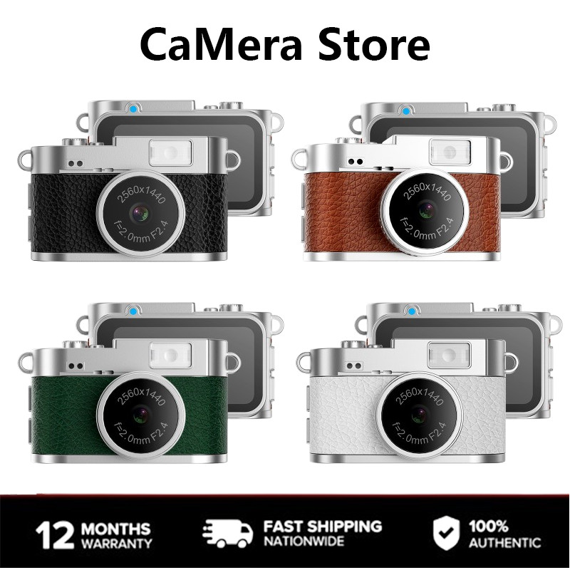 Camera Store S160 Mini Câmera Pequena HD Portátil Retro Campus Digital Viagem vlog Estudante Máquina De Cartão CCD