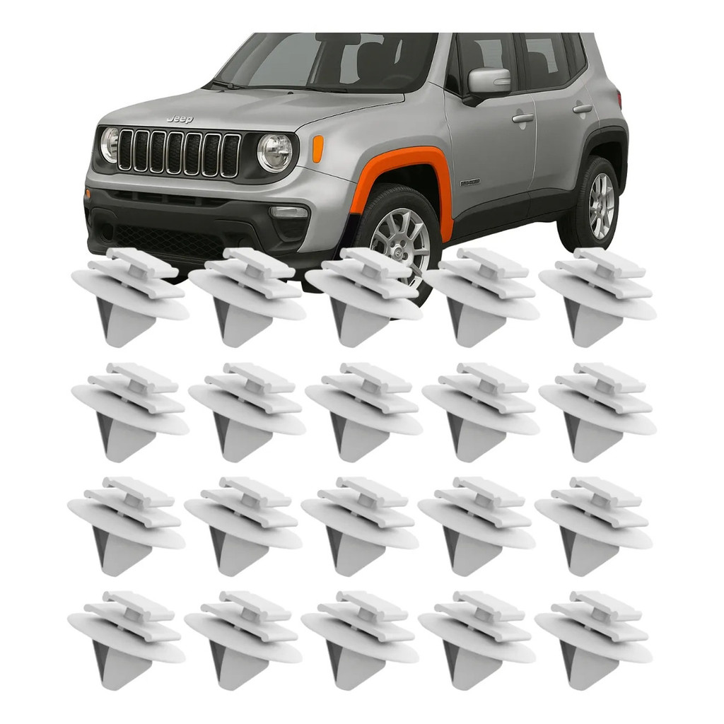 Grampo Presilha Moldura Roda Paralama Jeep Renegade Todos