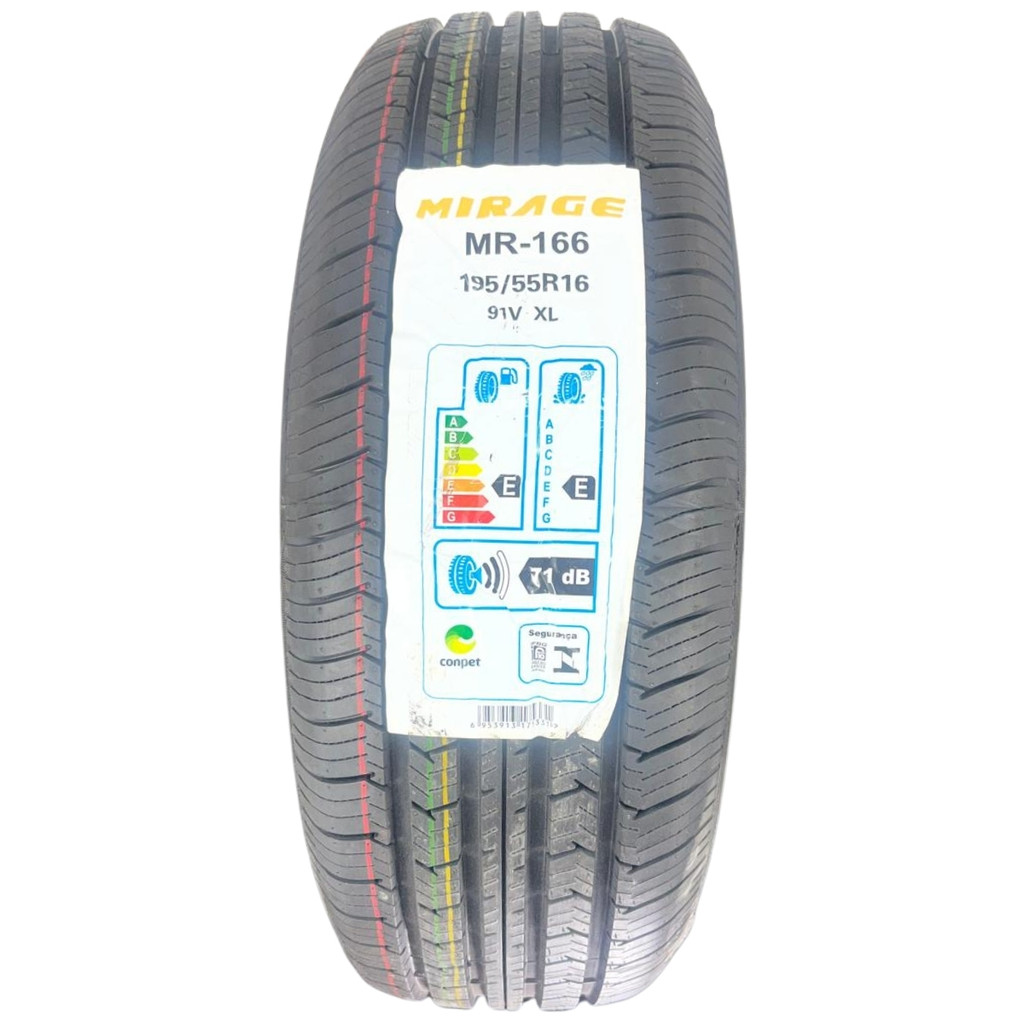 Pneu de Automóvel MIR 195/55R16 MR 166 91V XL Fiesta