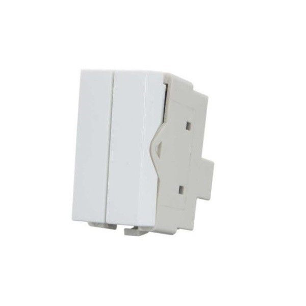 MÓDULO INTERRUPTOR SIMPLES 10A 250V LUKMA PARA INSTALAÇÃO ELÉTRICA RESIDENCIAL
