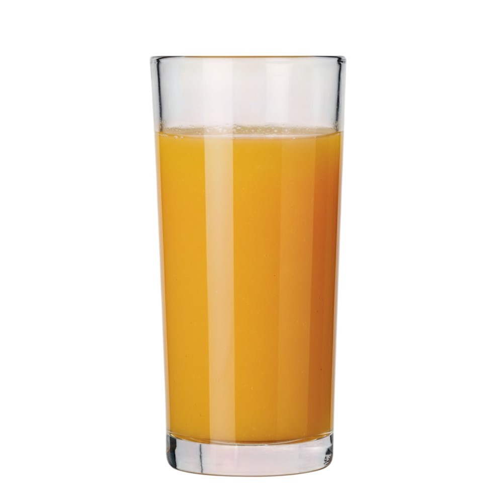 Jogo  4 Copo de Vidro Alto Liso Transparente Alto Jamaica 320ml Class Home